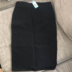 Ladies pencil skirt size extra small black